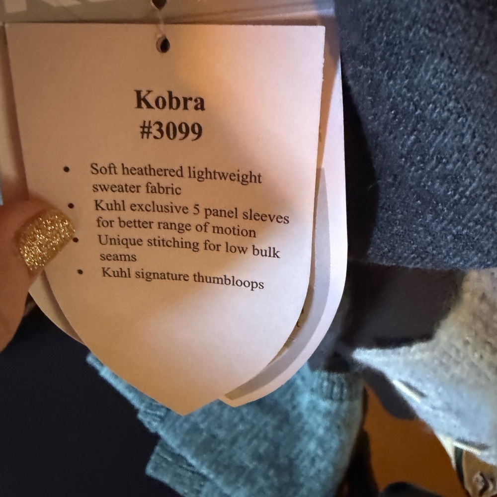 Kuhl Navy Long-Sleeve Quarter-Zip Top - Picture 10 of 10